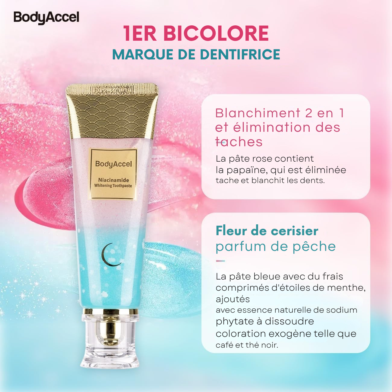 Dentifrice Blanchissant à la Niacinamide
