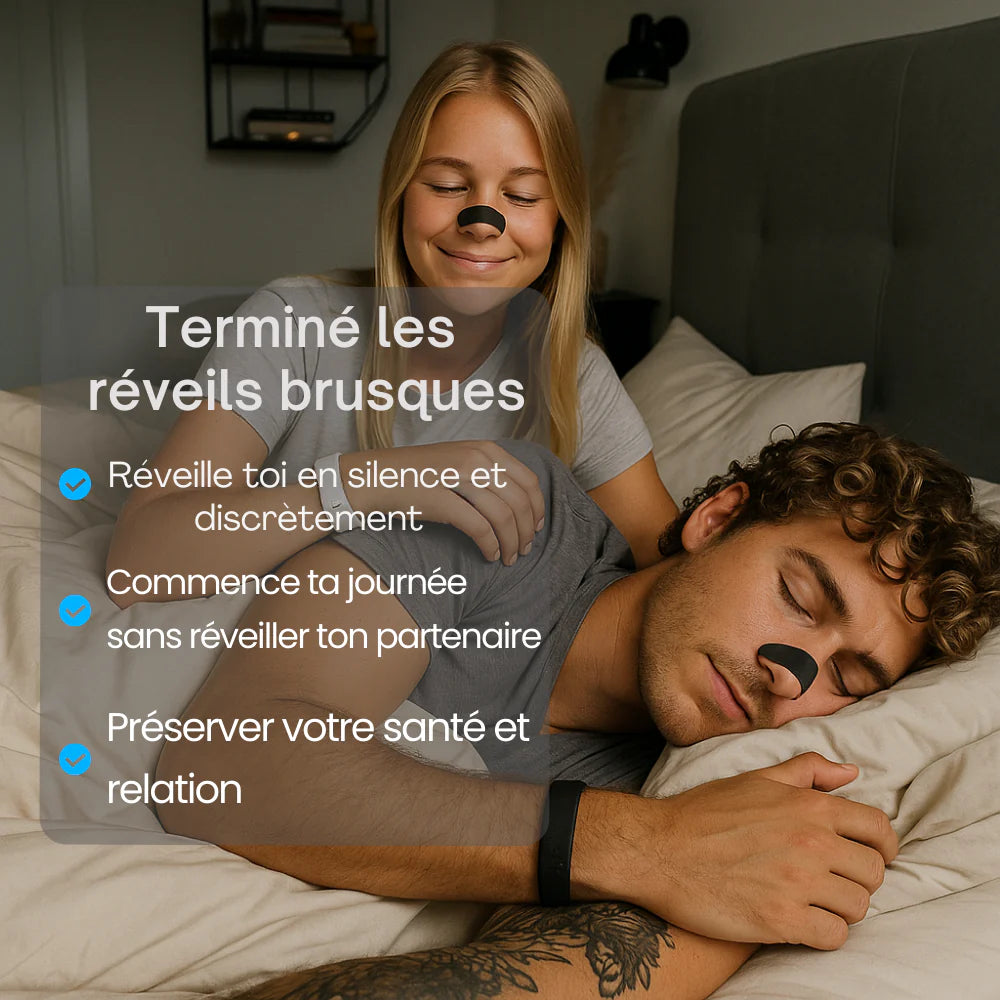 Bracelet Intelligent – Réveil Silencieux Nouvelle Génération