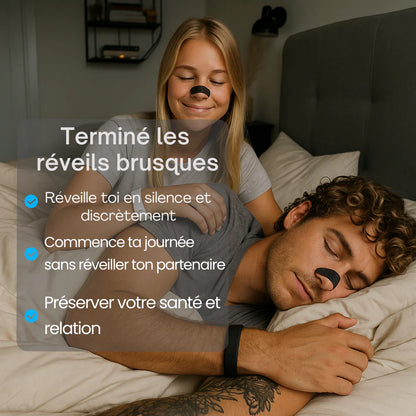 Bracelet Intelligent – Réveil Silencieux Nouvelle Génération