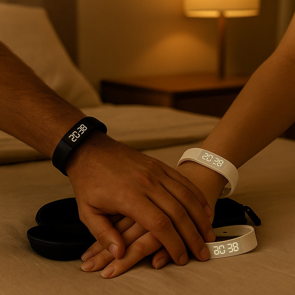 Bracelet Intelligent – Réveil Silencieux Nouvelle Génération