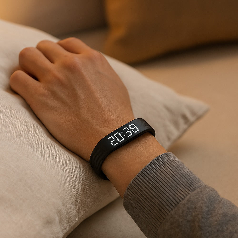 Bracelet Intelligent – Réveil Silencieux Nouvelle Génération