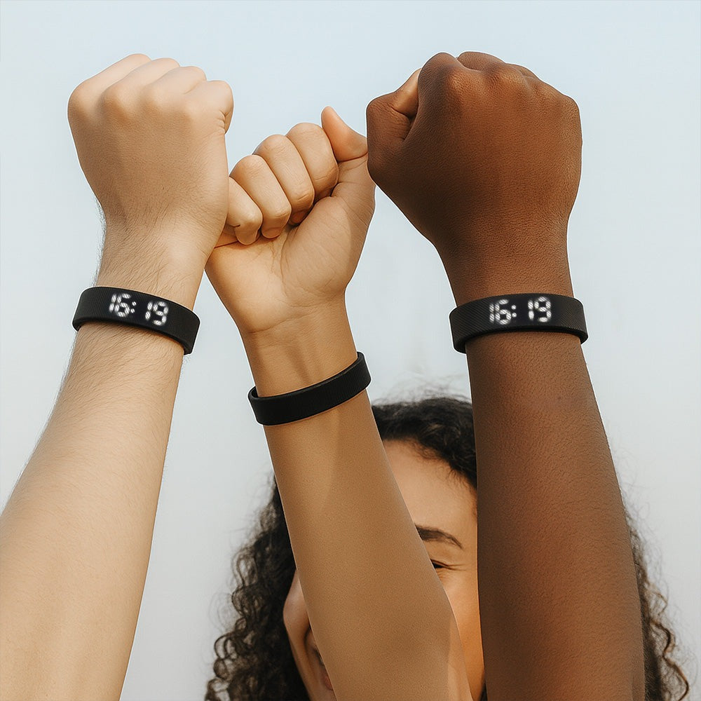 Bracelet Intelligent – Réveil Silencieux Nouvelle Génération