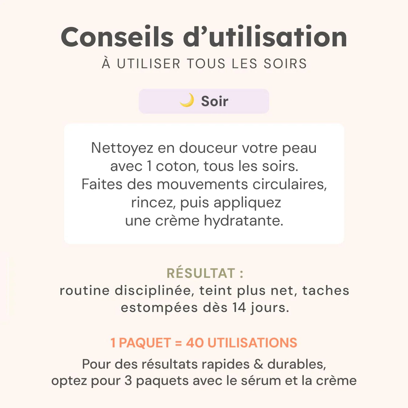 Cotons à l’acide kojique & curcuma – anti-imperfections